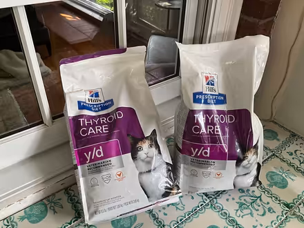 Photo of free Cat food for thyroid treatment (Belmont) #1