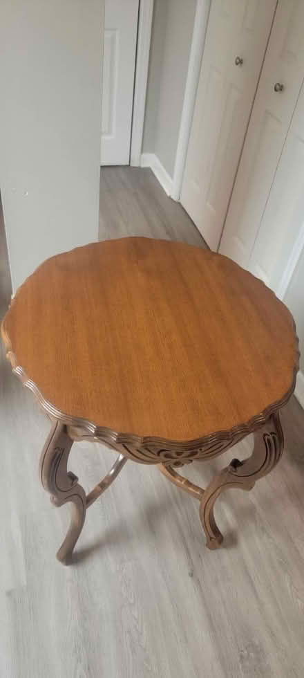 Photo of free Antique table (Bartlett: Devon and Newport) #2