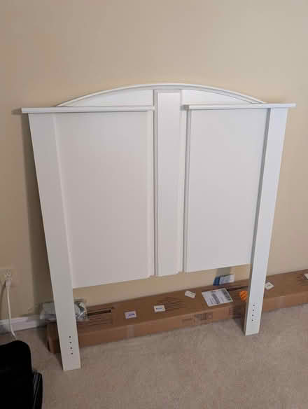 Photo of free White Headboard (West Liberty Twp) #1