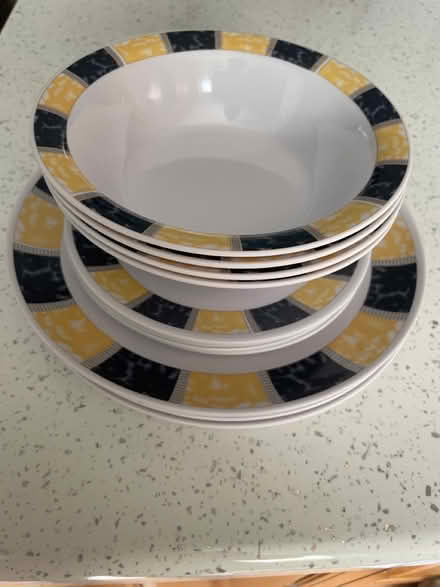 Photo of free 12 piece melamine tableware (Dewsbury WF13) #2