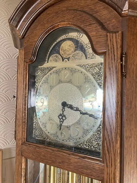 Photo of free Grandfather display clock (Sutton in Ashfield, NG17) #2
