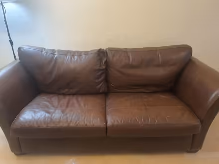 Photo of free Leather sofas (RG12 Bracknell) #1