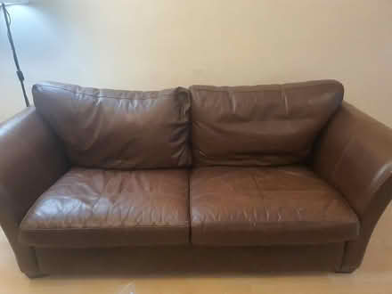 Photo of free Leather sofas (RG12 Bracknell) #1