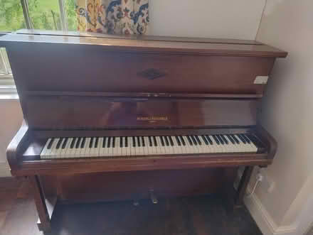 Photo of free Upright piano Burling and Mansfield (Little Eversden, Cambridge) #1