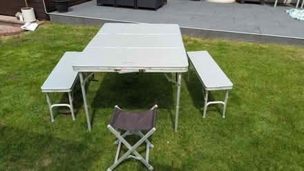 Photo of free Camping table with chairs (Alsager, Cheshire East ST7) #1
