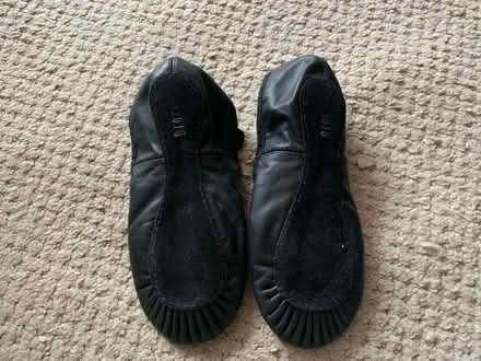 Photo of free Black ballet shoes size 2C (Morningside/Comiston EH10) #2
