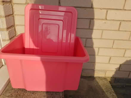 Photo of free Plastic storage box with lid (Kendal LA9) #1