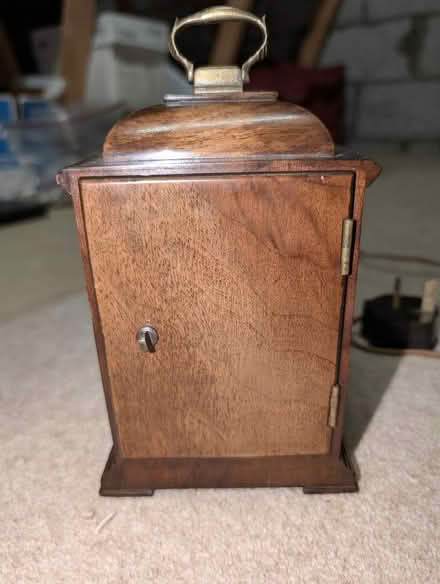 Photo of free Small wooden electric carriage clock (AB22) #4