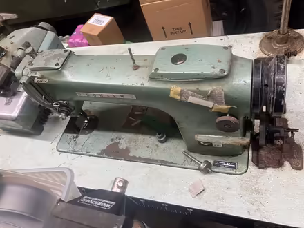 Photo of free Industrial sewing machine and overlocker - spares or repair (Almondbank PH1) #1