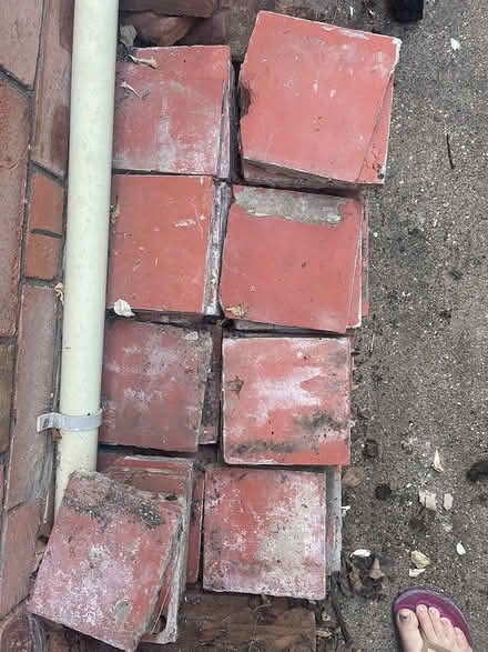 Photo of free Terracotta floor tiles (BuryStEds IP33) #1