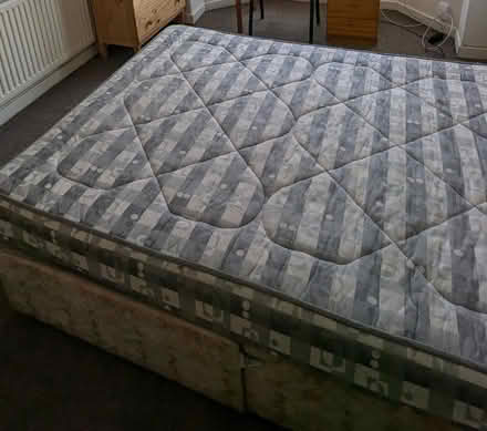 Photo of free Double bed with mattress (Rusholme M14) #2
