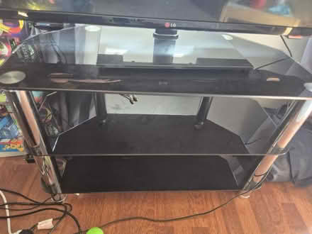 Photo of free Glass TV console (BS32) #1