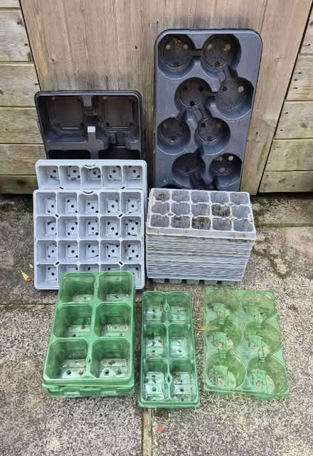 Photo of free Assorted Used Plant Trays (Handforth SK9) #1