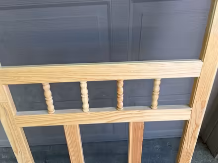 Photo of free 30” x 80” wood screen door (Near Randall and Algonquin Rds) #2