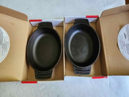 Photo of free Cast Iron Oval Baking Dishes (Pharmacy & Sheppard) #1