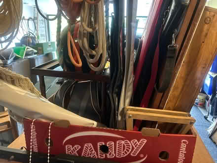 Photo of free Box of sports equipment etc (Gloucester Glen) #1