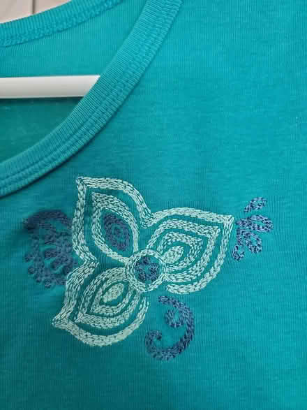 Photo of free Women's knit shirt with embroidery (North Oakland) #3