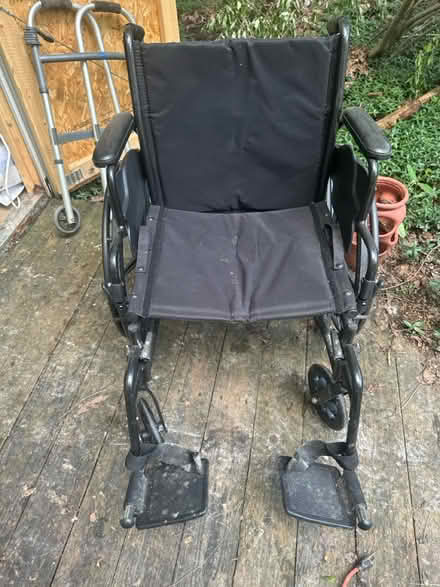 Photo of free Nice black Drive Wheel chair (Huddleston) #2