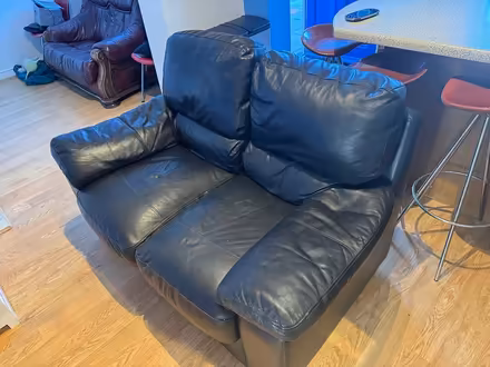 Photo of free 2 Black Seater Leather sofa (M16 0EG) #2