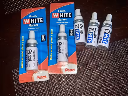 Photo of free White paint markers (Mount Pleasant, DC) #1