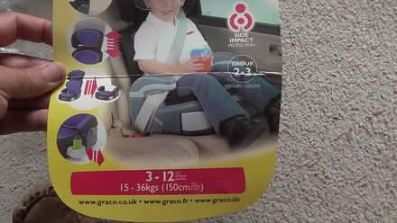 Photo of free Graco Junior car seat (St Albans AL4) #2