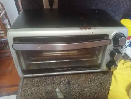 Photo of free Microwave, Toaster Oven, small bins (Kensington, Brooklyn) #2