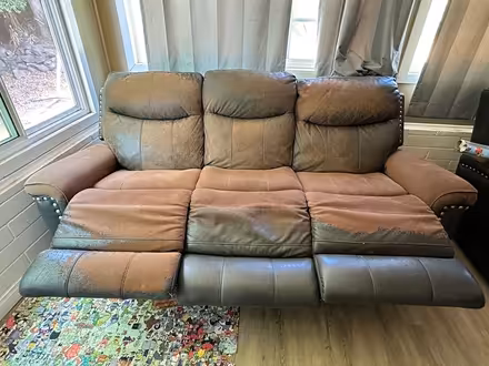 Photo of free electric loveseat and recliner (Spring valley) #3