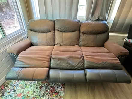Photo of free electric loveseat and recliner (Spring valley) #3