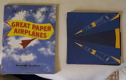 Photo of free Paper airplane book (Kirkwood) #1