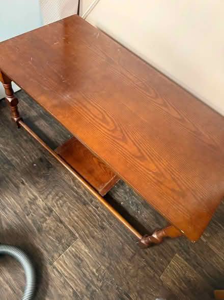 Photo of free Coffee table and a wooden chair (Bradford BD7) #2