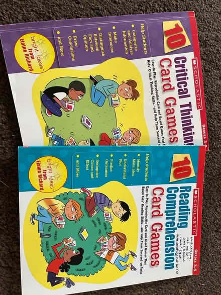 Photo of free Critical Thinking Card Games (Whitton. TW3) #1