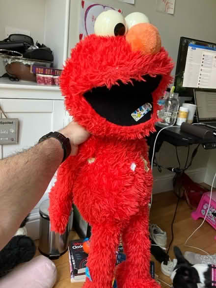 Photo of free Big Elmo stuffed toy (London) #2