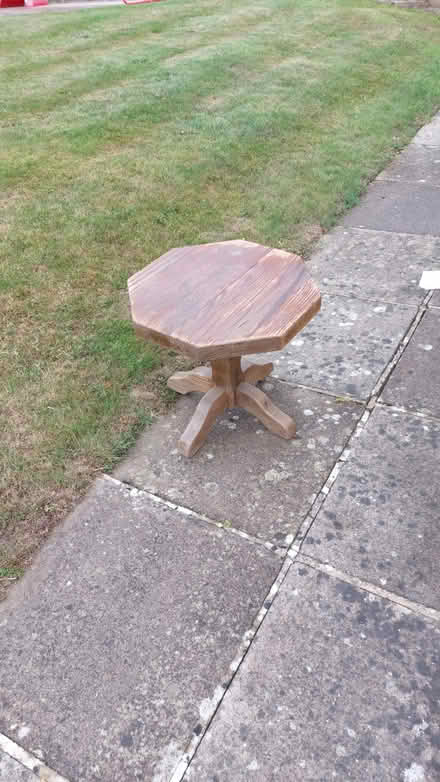 Photo of free Octagonal top side table (Wigmore, Gillingham) #1