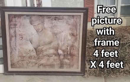 Photo of free Large framed picture classic (Hampstead) #1