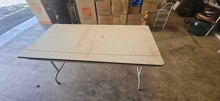 Photo of free Folding table with topoer (Walnut creek, Rossmoor) #3