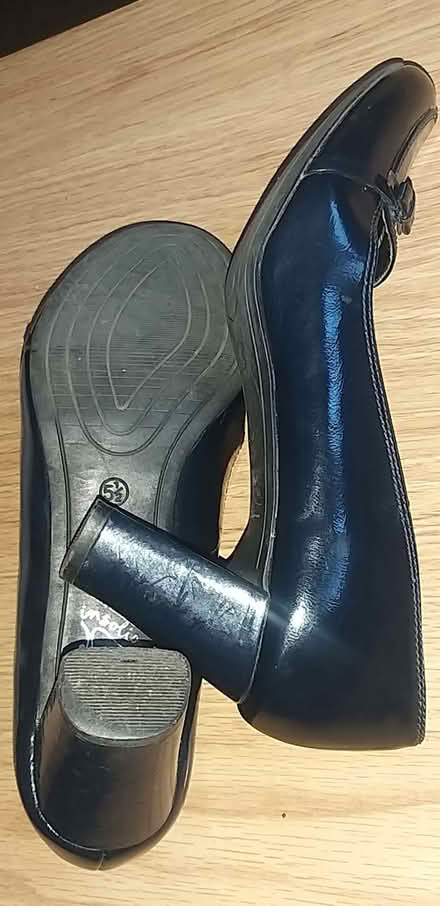 Photo of free INSOLIA Patent Blue Court Shoes (Herne Hill, SE24) #2