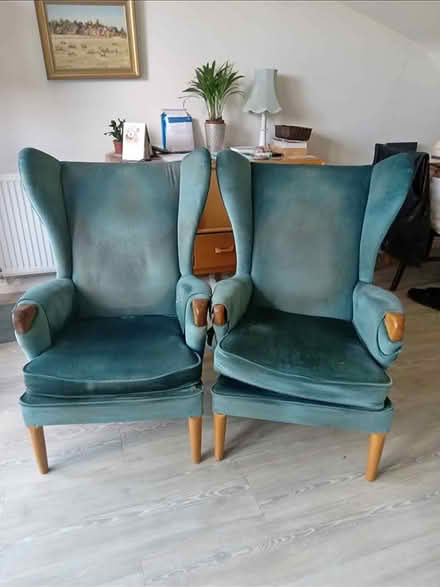 Photo of free 2 Parker Knoll Wingback chairs (Stratford upon Avon) #1