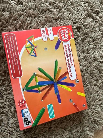 Photo of free Multicoloured magnetic building set (Mold CH7) #1
