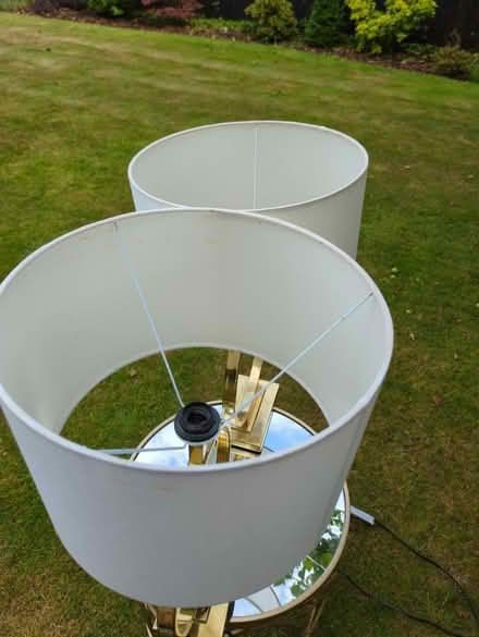 Photo of free Two gold lamps (Sarratt WD3) #2