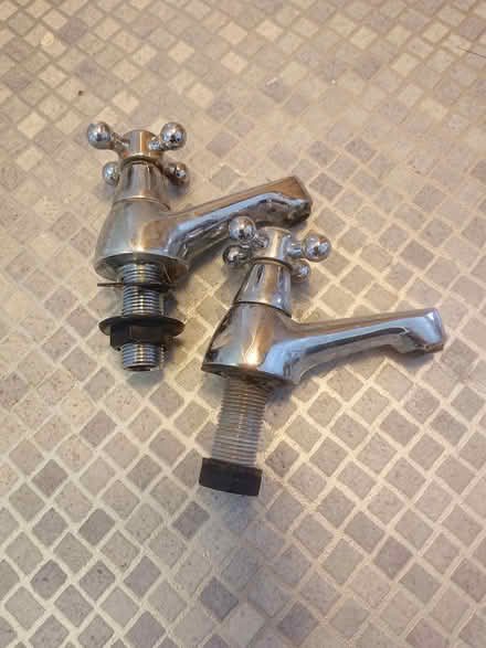 Photo of free Pair of washbasin taps (Fishponds/Downend BS16) #1