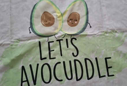 Photo of free 1 x pillow case (avocado print) (Boughton Monchelsea ME17) #3