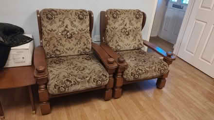 Photo of free Sofa Chair and TV cabinet (Pe13 2hj) #1