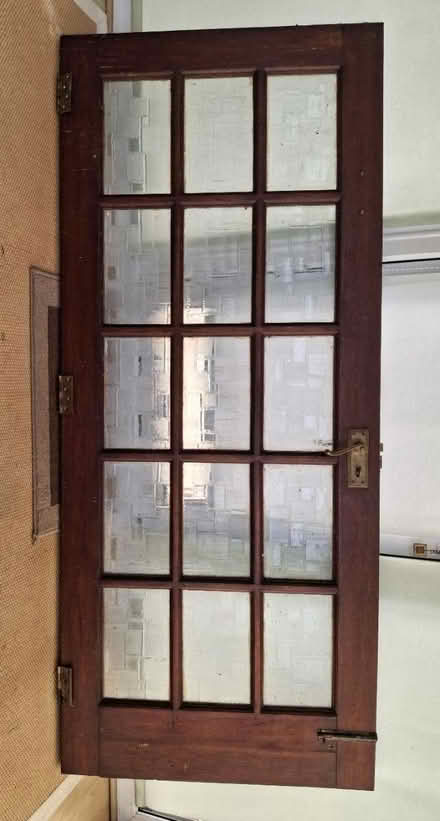 Photo of free Solid wood and glazed external door (B42) #1