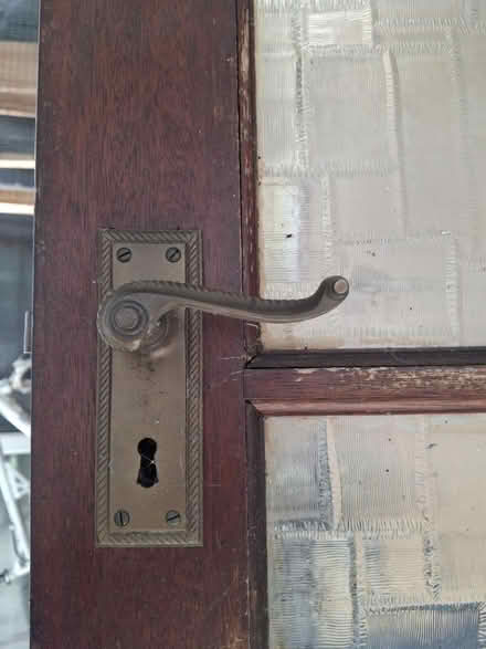 Photo of free Solid wood and glazed external door (B42) #4