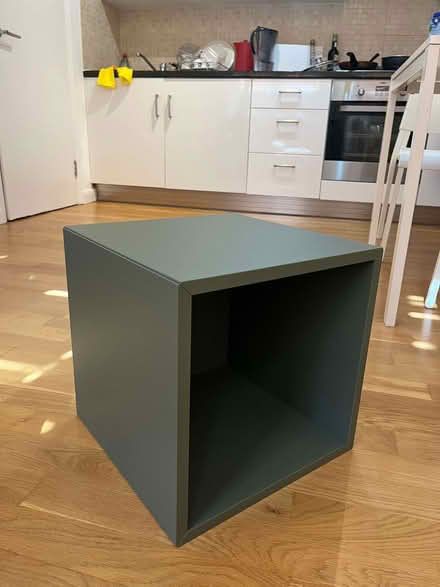 Photo of free Eket (IKEA) cube shelf (green) (Pickup) (Bayswater W2) #1