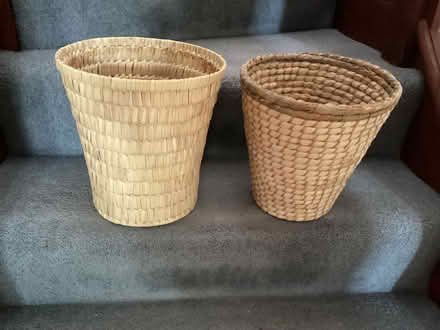 Photo of free Two straw paper baskets (Chigwell IG6) #1