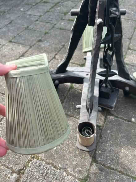 Photo of free Wood & Chain Ceiling Light (BD23 Skipton) #2