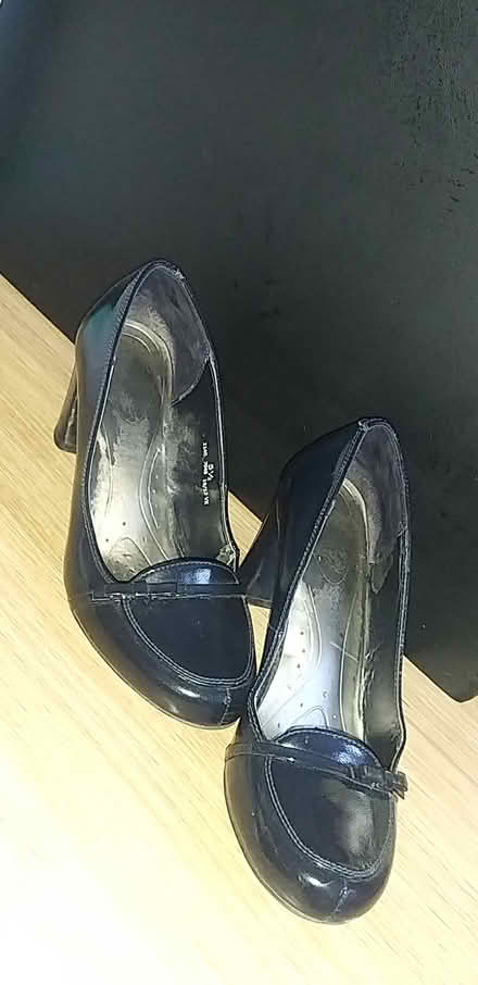 Photo of free INSOLIA Patent Blue Court Shoes (Herne Hill, SE24) #1