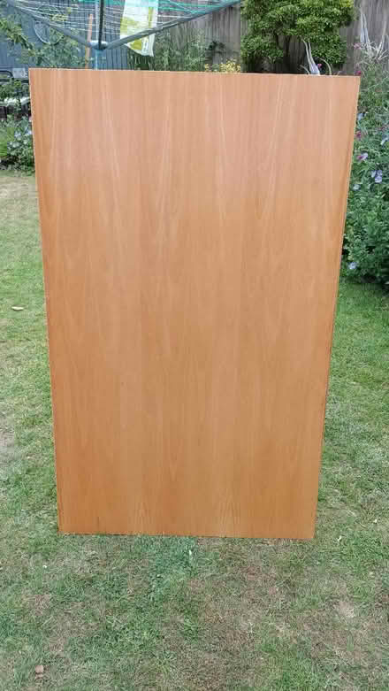 Photo of free Large 130cm x 79cm Wooden Desktop (Haywards Heath - Near Station) #1