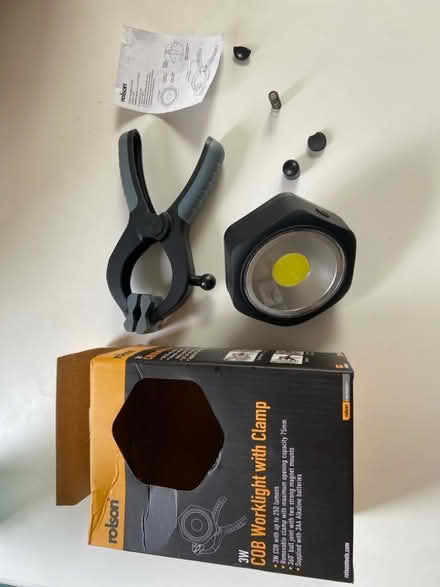 Photo of free Work light with clamp. Needs repair (Amersham Common HP7) #1